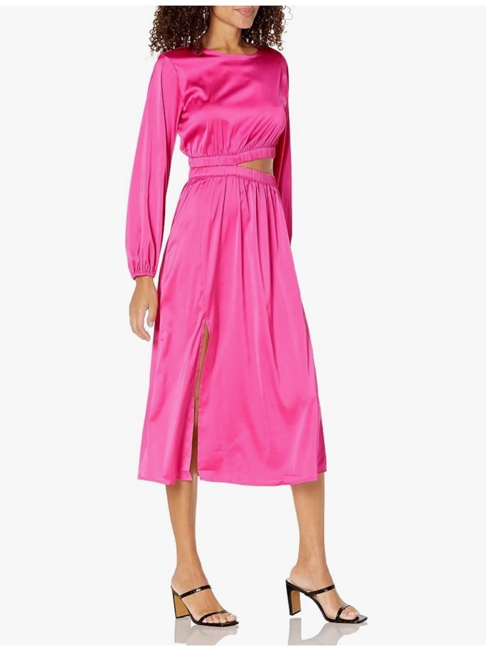 The Drop Jacob cutout midi dress